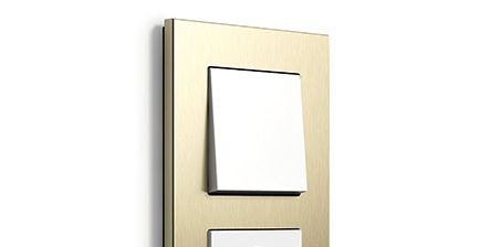 Gira Esprist Metal - Aluminium light gold