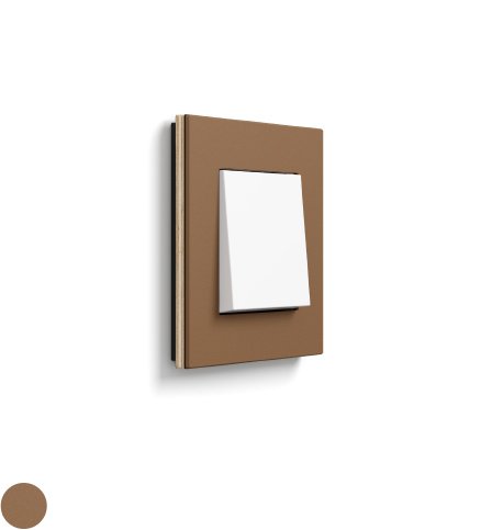 Gira Esprit Linoleum-Plywood - Light brown